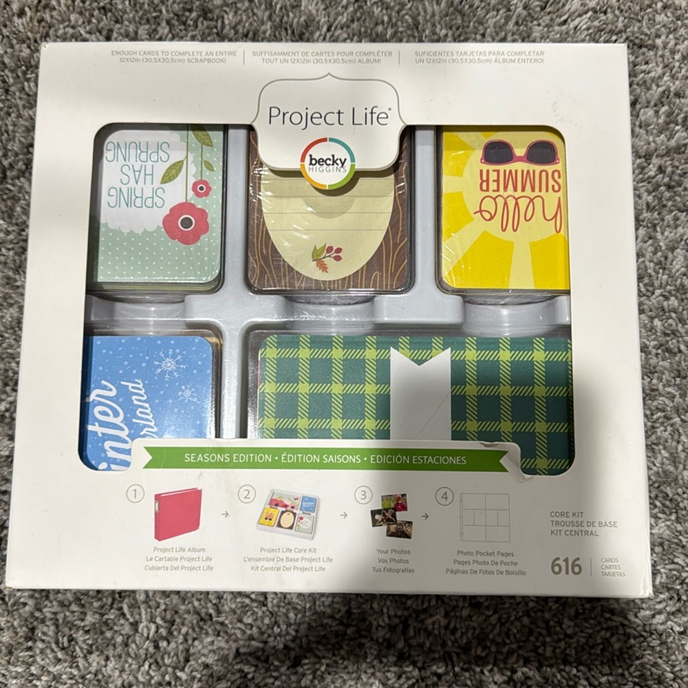 Project life, core kit, seasons, edition